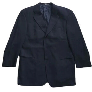 Hugo Boss Navy 100% Wool Blazer 42R